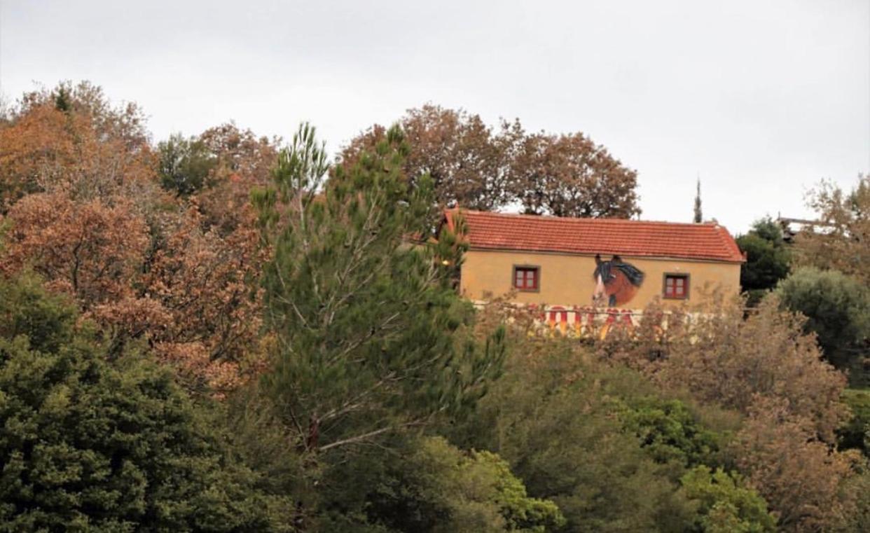 Toumba Eco Farm Guesthouses Plomari ภายนอก รูปภาพ