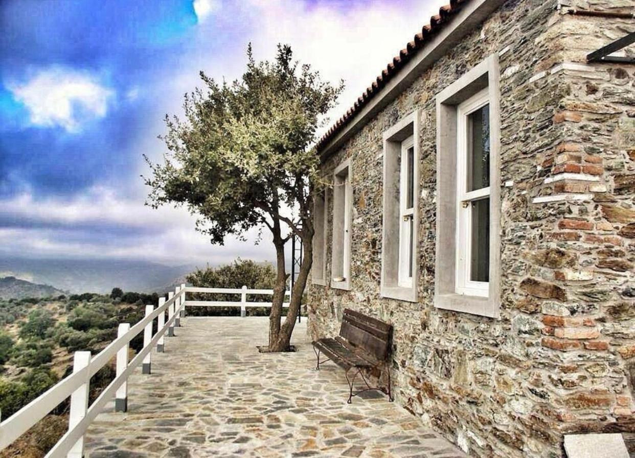 Toumba Eco Farm Guesthouses Plomari ภายนอก รูปภาพ